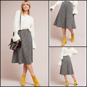NWT Anthropologie Marce Textured Knit Skirt
